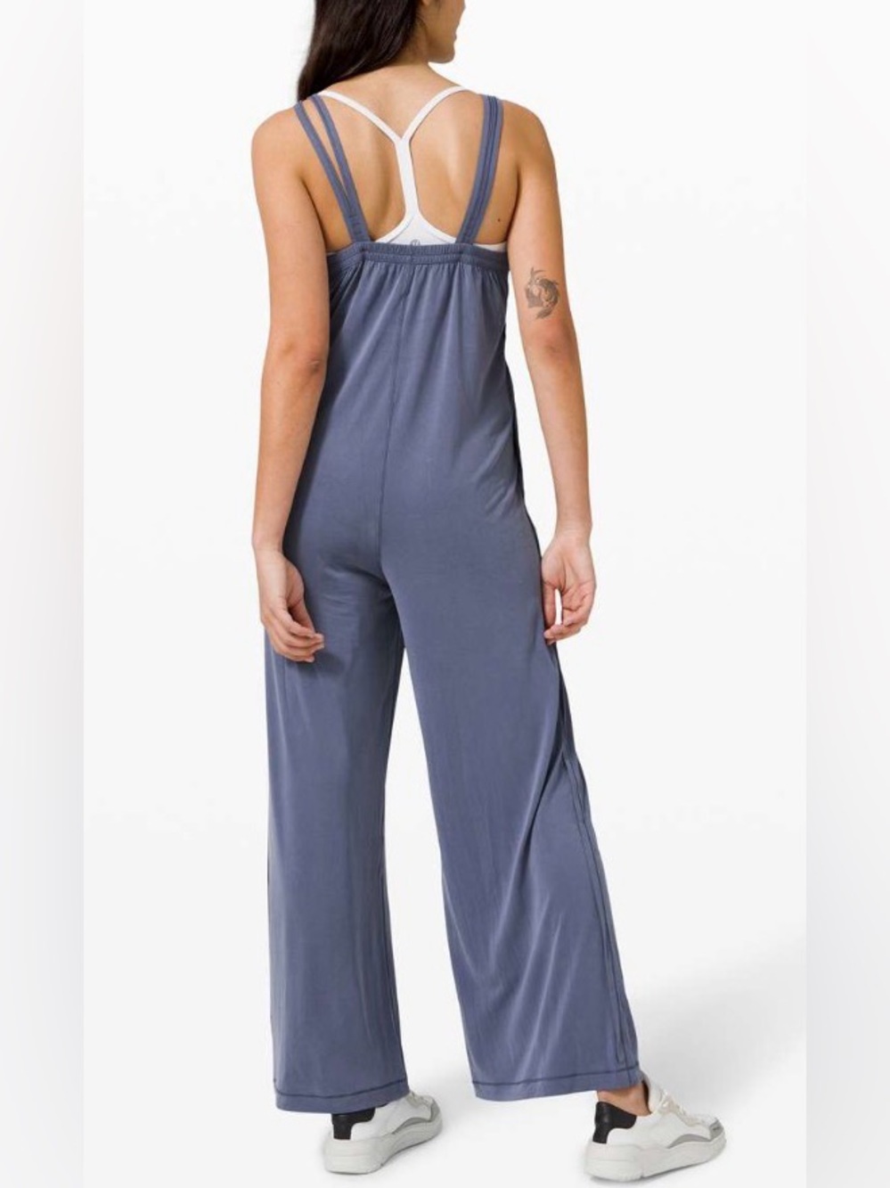 lululemon athletica Sleeveless V-Neck jumpsuit in Slate Blue - Picture 7 of 12